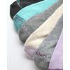 imageCalvin Klein Girls Socks  Cushion No Show Ankle Socks 6 PairsLavender