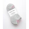 imageCalvin Klein Girls Socks  Cushion No Show Ankle Socks 6 PairsPinkGrey