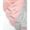 imageCalvin Klein Girls Socks  Cushion No Show Ankle Socks 6 PairsPinkGrey