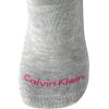 imageCalvin Klein Girls Socks  Cushion No Show Ankle Socks 6 PairsPinkGrey