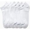 imageCalvin Klein Girls Socks  Cushion No Show Ankle Socks 6 PairsWhite