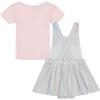 imageCalvin Klein babyboys 2 Pieces Shortall SetDelicate Pink
