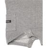 imageCalvin Klein babyboys 2 Pieces Shortall SetSilver Heather Grey