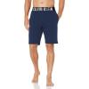 imageCalvin Klein Mens Intense Power Lounge Sleep ShortsBlue Shadow W White