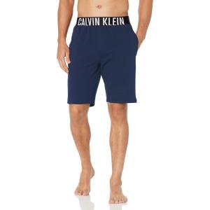 imageCalvin Klein Mens Intense Power Lounge Sleep ShortsBlue Shadow W White