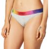 imageCalvin Klein Womens Pride Modern Cotton Bikini PantyGrey Heather Gradient Rainbow
