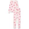 imageCalvin Klein Girls Two Piece Bunny Fleece Pajama Sleep SetCk Large Stars