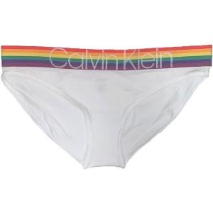 imageCalvin Klein Womens Pride Modern Cotton Bikini PantyWhite Rainbow