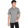 imageCalvin Klein Mens Liquid Touch PoloMedium Grey Heather