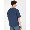 imageCalvin Klein Mens Relaxed Fit Monogram Logo Crewneck TShirtInsignia Blue