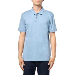 imageCalvin Klein Mens Liquid Touch PoloFaded Denim