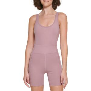 imageCalvin Klein Performance Womens Bike Short Romper UnitardStardust