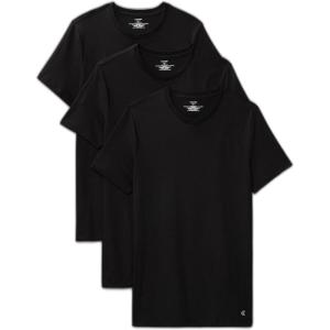 imageCalvin Klein Mens Cotton Classics 3Pack Undershirts3 Black