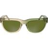 imageCALVIN KLEIN JEANS Womens Ckj25600s Cat Eye SunglassesYellow to Lime