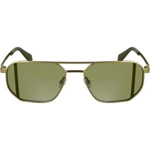 imageCALVIN KLEIN JEANS CKJ25202S Rectangular Sunglasses Matte Gold One Size