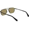 imageCALVIN KLEIN JEANS CKJ25202S Rectangular Sunglasses Matte Dark Gunmetal One Size