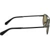 imageCALVIN KLEIN JEANS CKJ25202S Rectangular Sunglasses Matte Dark Gunmetal One Size