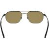 imageCALVIN KLEIN JEANS CKJ25202S Rectangular Sunglasses Matte Dark Gunmetal One Size