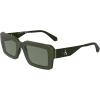 imageCALVIN KLEIN JEANS CKJ25606S Rectangular Sunglasses Green One Size