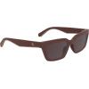 imageCALVIN KLEIN JEANS Womens Ckj25604s Rectangular SunglassesMatte Red