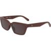 imageCALVIN KLEIN JEANS Womens Ckj25604s Rectangular SunglassesMatte Red