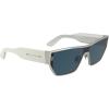 imageCalvin Klein Ck25102s Rectangular SunglassesMatte Silver