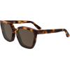 imageCalvin Klein Womens Ck25500s Square SunglassesHavanaBrown