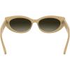 imageCalvin Klein Womens Sunglasses CK25502S  Opaline Beige with Gradient Brown Lens
