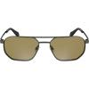 imageCALVIN KLEIN JEANS CKJ25202S Rectangular Sunglasses Matte Dark Gunmetal One Size