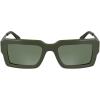 imageCALVIN KLEIN JEANS CKJ25606S Rectangular Sunglasses Green One Size