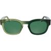 imageCALVIN KLEIN JEANS Ckj25601s Round SunglassesGreen to Dark Green