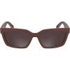 imageCALVIN KLEIN JEANS Womens Ckj25604s Rectangular SunglassesMatte Red