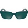 imageCALVIN KLEIN JEANS Womens Ckj25604s Rectangular SunglassesPetrol