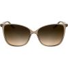 imageCalvin Klein Womens Ck25504s Square SunglassesTransparent Brick