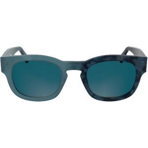 imageCALVIN KLEIN JEANS Ckj25601s Round SunglassesBlue to Blue Havana