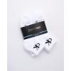 imageCalvin Klein Mens High Quarter Socks  6 Pack Breathable Soft Cushioned Mini Crew Athletic Socks for Men Shoe Size 712White