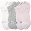 imageCalvin Klein Womens Low Cut Socks 6 Pack Performance Cushion Comfort No Show Socks  Breathable Athletic Socks for Women410PinkGrey