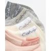 imageCalvin Klein Womens Low Cut Socks 6 Pack Performance Cushion Comfort No Show Socks  Breathable Athletic Socks for Women410Rose Multi