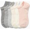 imageCalvin Klein Womens Low Cut Socks 6 Pack Performance Cushion Comfort No Show Socks  Breathable Athletic Socks for Women410Rose Multi