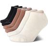 imageCalvin Klein Womens Low Cut Socks 6 Pack Performance Cushion Comfort No Show Socks  Breathable Athletic Socks for Women410Neutral Assorted