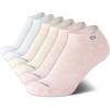 imageCalvin Klein Womens Low Cut Socks 6 Pack Performance Cushion Comfort No Show Socks  Breathable Athletic Socks for Women410Oatmeal Heather