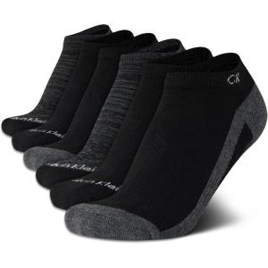imageCalvin Klein Womens Low Cut Socks 6 Pack Performance Cushion Comfort No Show Socks  Breathable Athletic Socks for Women410Black Assorted