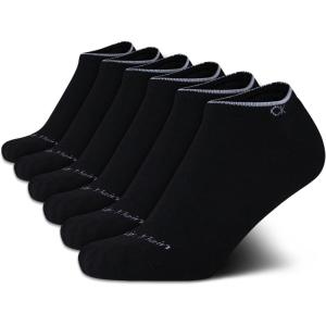 imageCalvin Klein Womens Low Cut Socks 6 Pack Performance Cushion Comfort No Show Socks  Breathable Athletic Socks for Women410Black Cushion