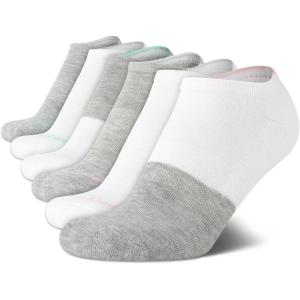 imageCalvin Klein Womens Low Cut Socks 6 Pack Performance Cushion Comfort No Show Socks  Breathable Athletic Socks for Women410WhiteGrey