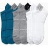 imageCalvin Klein Mens No Show Cushioned Athletic Low Cut Ankle Socks  6 Pack Breathable Sport Socks for MenAssorted Tab