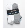 imageCalvin Klein Mens No Show Cushioned Athletic Low Cut Ankle Socks  6 Pack Breathable Sport Socks for MenAssorted Tab
