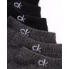 imageCalvin Klein Mens No Show Cushioned Athletic Low Cut Ankle Socks  6 Pack Breathable Sport Socks for MenBlackGrey Solid