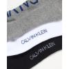 imageCalvin Klein Mens No Show Cushioned Athletic Low Cut Ankle Socks  6 Pack Breathable Sport Socks for MenBlackWhite Grey