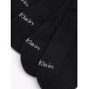 imageCalvin Klein Mens No Show Cushioned Athletic Low Cut Ankle Socks  6 Pack Breathable Sport Socks for MenClassic Black