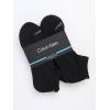 imageCalvin Klein Mens No Show Cushioned Athletic Low Cut Ankle Socks  6 Pack Breathable Sport Socks for MenClassic Black